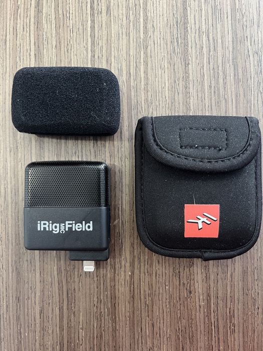 Зовнішній мікрофон iRIG MIC FIELD для iPOD/iPhone/iPAD IK MULTIMEDIA