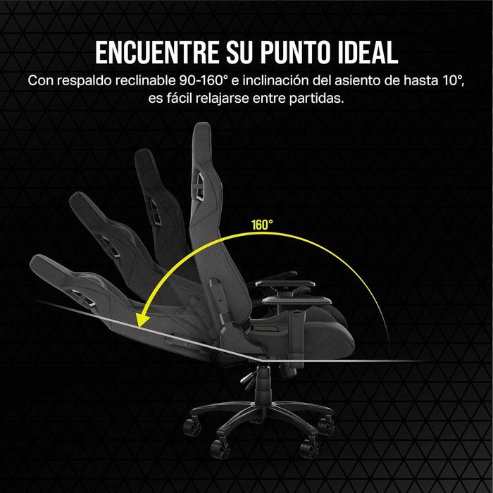 Corsair T3 RUSH em tecido