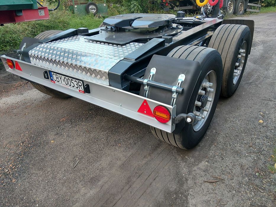 Wózek dolly VAK oryginał hydraulika zarejestowany wózek do naczep od ręki