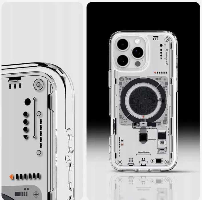 Etui do iPhone 16 Pro Max 6.9, Spigen Ultra Hybrid Mag do MagSafe, mocny case cover