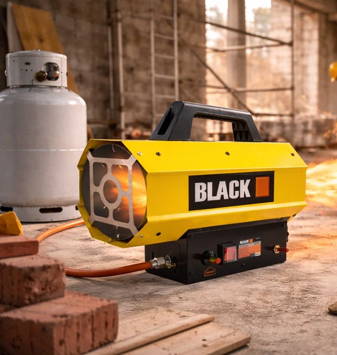 Газовая тепловая пушка 30 кВт (Пропан/Бутан) + редуктор и шланг Польша