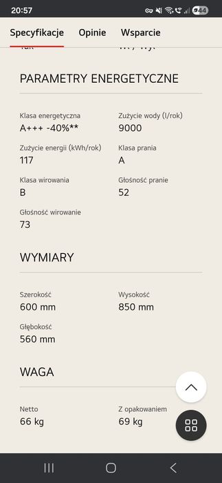 Pralka LG,  do naprawy