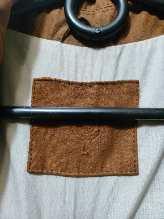 CUBUS эко замша/ короткая куртка/ L-ка/новая/Швеция