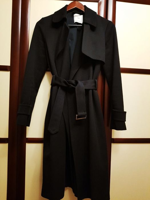 Пальто Mango чёрного цвета