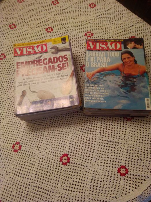 Revistas Visão antigas