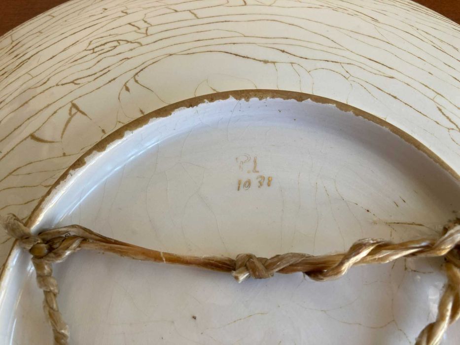 Prato Grande Parede - Pintado à Mão - PL