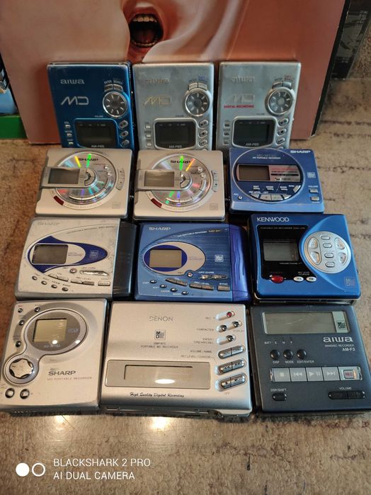 zestaw 10 nietestowanych Mini Disc