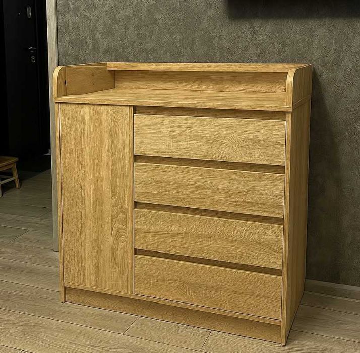 Дитячий Комод пеленальний 4+1 Білий 900*450 Новий зі складу