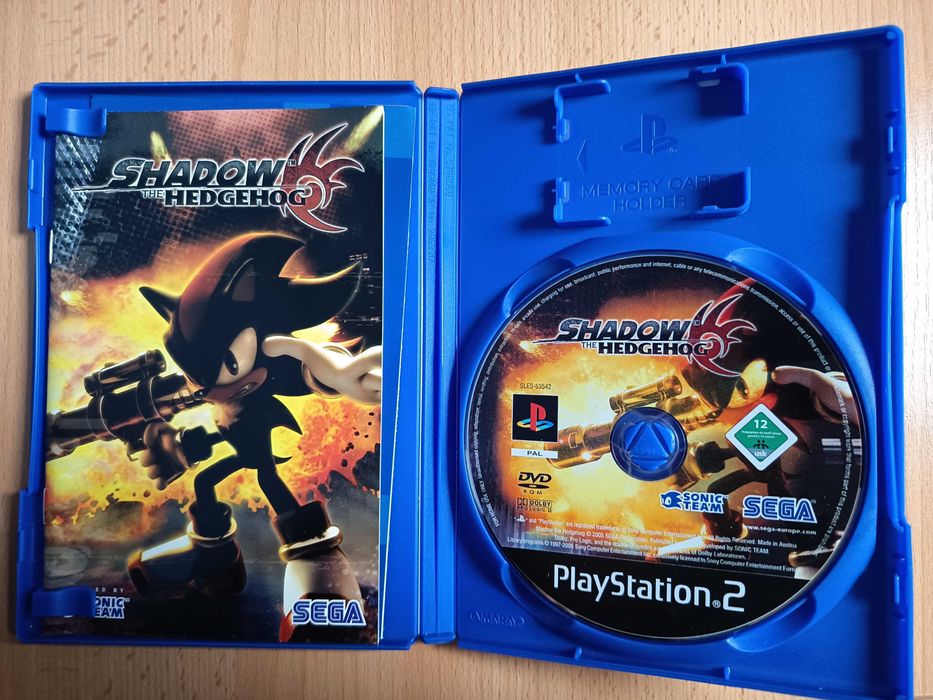 Shadow the Hedgehog PS2 PlayStation 2 angielska komplet (2)