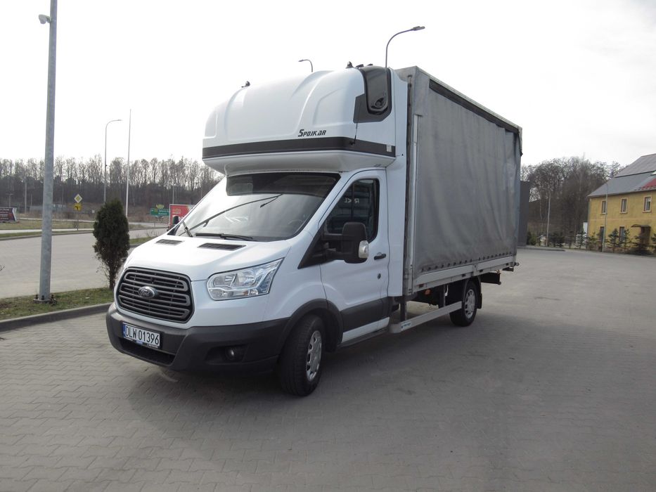 Ford Transit EcoBlue 2.0 doinwestowany webasto pneumatyka 2019 r.