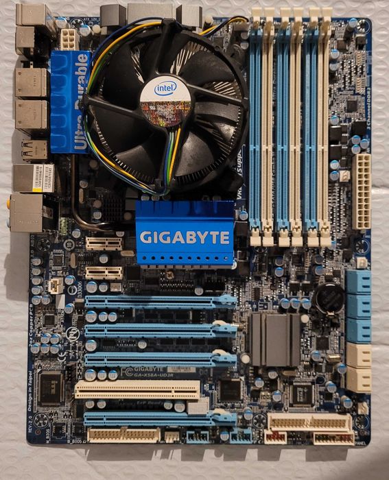 Gigabyte GA-X58A-UD3R (Rev. 2.0) - Retro - klasyk -  Dla Pasjonata + Intel i7-950