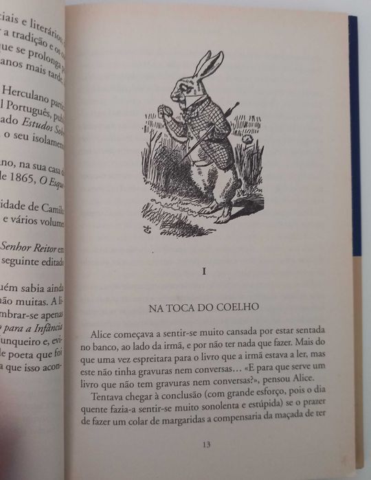 Alice no País das Maravilhas de Lewis Carroll