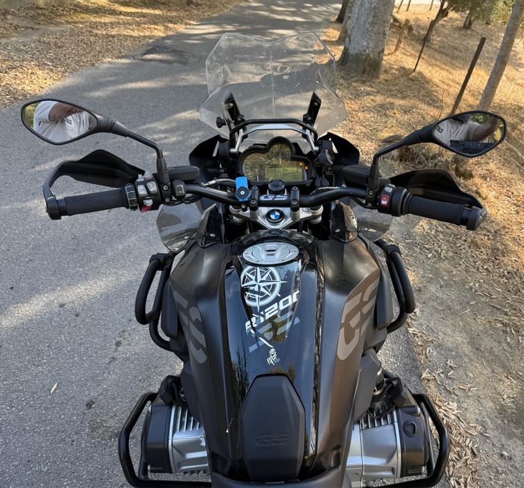Bmw GS 1200 triple black com 3 malas