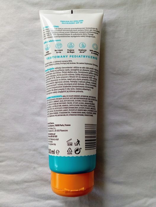 Kolastyna Family Emulsja do opalania 30 spf 250 ml wodoodporna 2 szt.