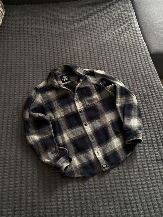 Dickies Фланелева Сорочка Синя М Плотна