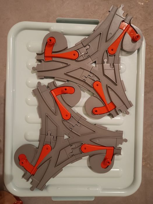 6 zwrotnic LEGO Duplo