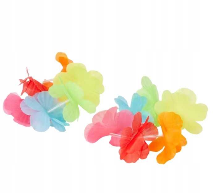 Bransoletki hawajskie na rękę 2szt wieczór panieński urodziny karnawał