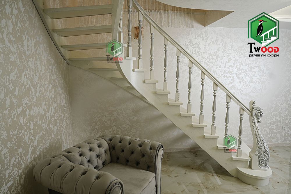 Білі сходи | Відкриті сходи | Сходи із підсвіткою | сходи TWood