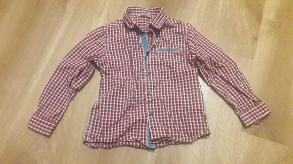 Koszula w kratkę Cocodrillo, r. 110