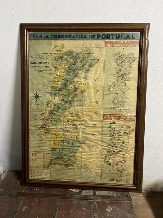 Mapa de portugal