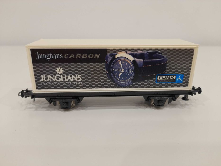 Roco Wagon kolejowy towarowy Junghans carbon H0 Austria