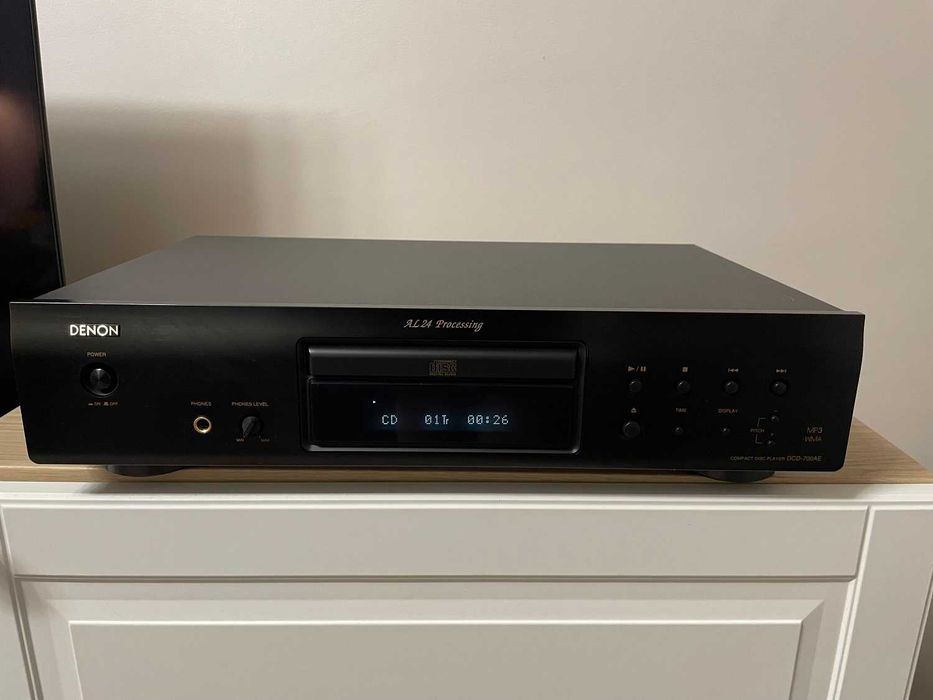 DENON DCD-700AE czarny odtwarzacz CD MP3 WMA Made in Japan