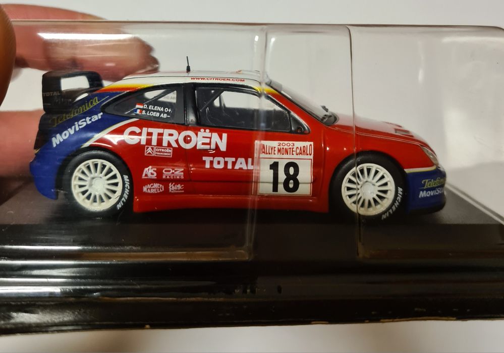 Miniatura Citroën Xsara rallye