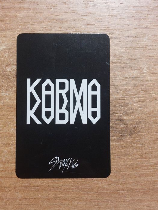 Photocard Stray kids Karma