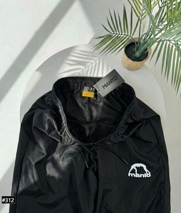 XS-XXL // Черные Штаны MANTO GoreTex // МАНТО Спортивні Штани