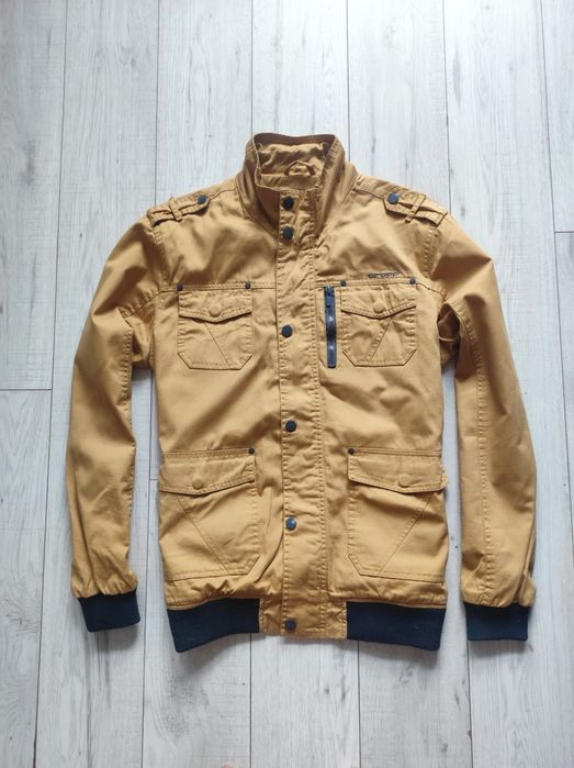 Cropp świetna jesienna musztardowa kurtka rozm M