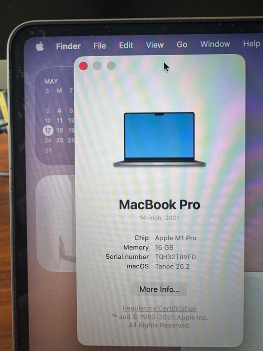 MacBook Pro M1 Pro 16Gb / 512Gb / 14"