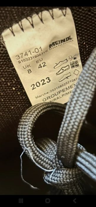 Botas tácticas/Militares Meindl