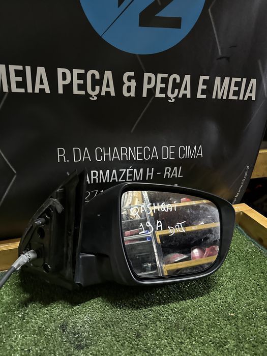 Espelho direito Nissan Qashqai 2018