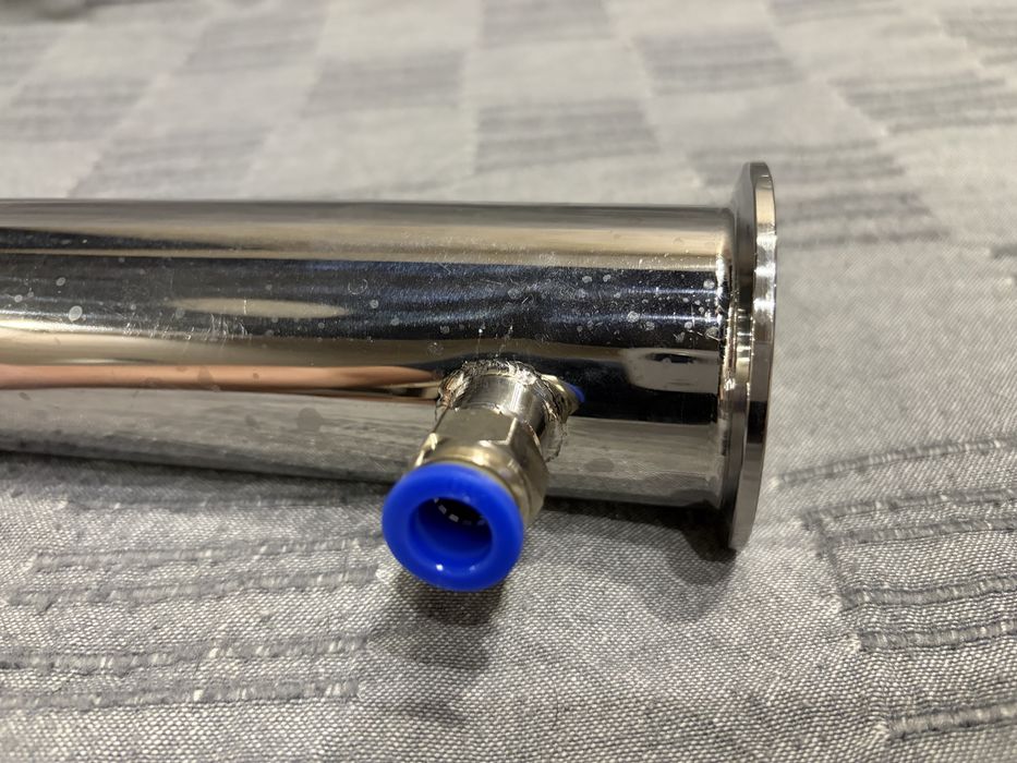 Холодильник кожухотрубный для дистиляции, царга, дефлегматор