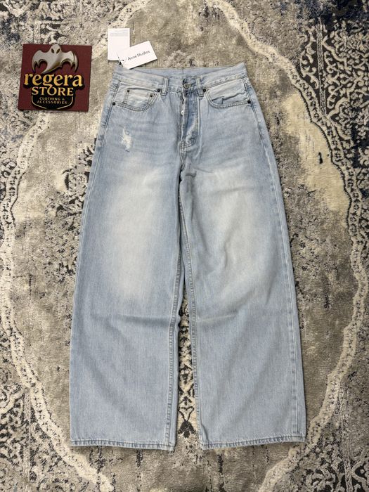 Джинсы Acne Studios loose fit jeans 1981 акне студио baggy широкие арх