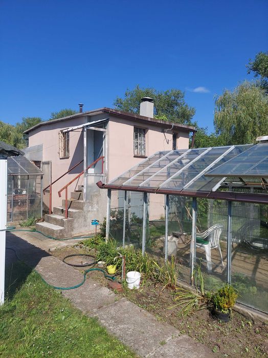 Duża działka ROD Barbarka 4,2ar, altanka,2 szklarnie, prywatny parking