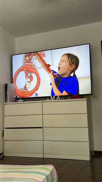Tv 75 polegadas nova