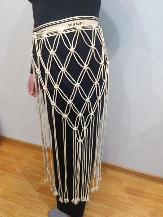 Макраме пояс, припинда