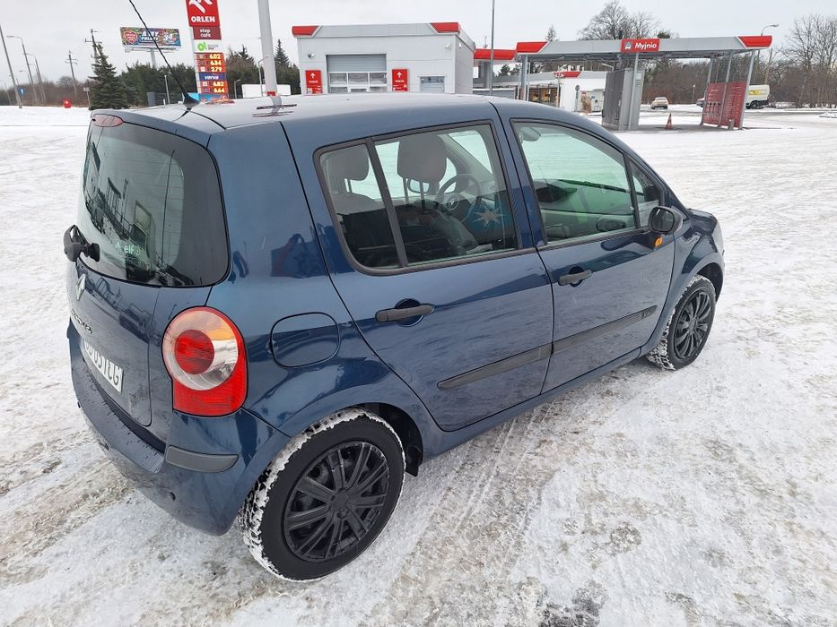 Renault Modus 1.2 16V benzyna rok 2006 tylko 142 tys przebiegu