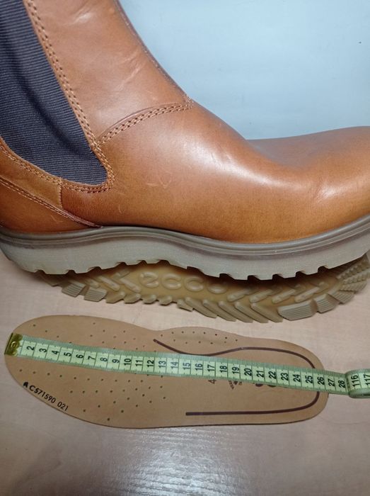 Черевики шкіряні челсі ECCO Staker 39,40р.