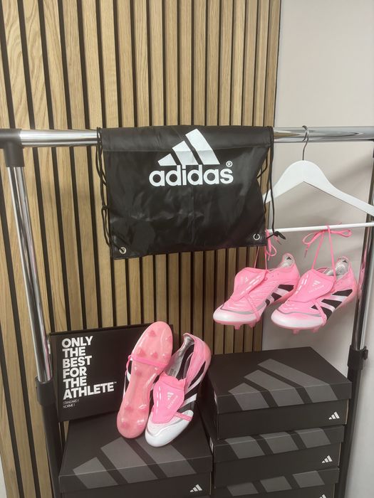 АКЦІЯ! Бутси Adidas Predator Elite Pink (Beckham collection)