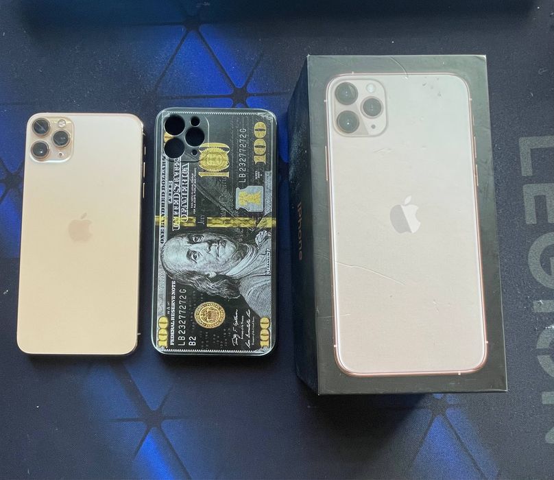 iphone 11 pro max 256gb gold - купити телефони та аксесуари