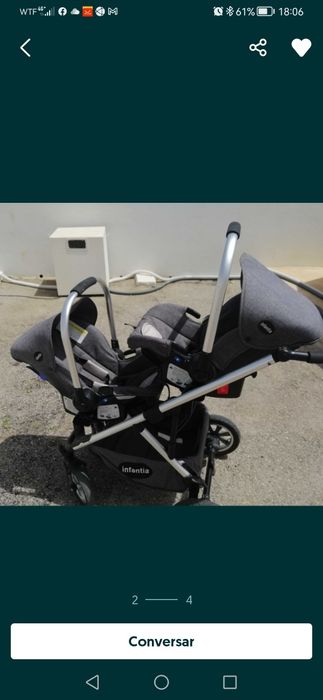 Vendo carrinho de criança