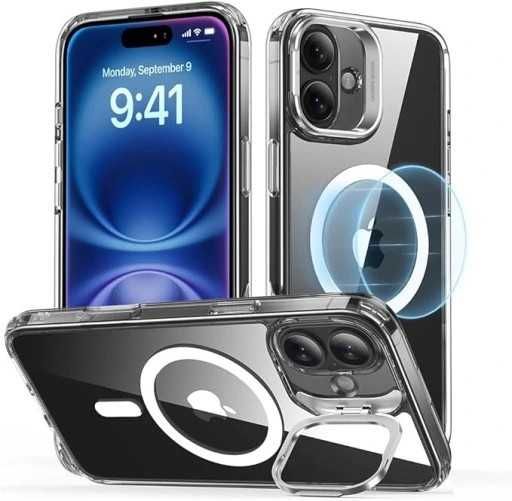 ESR Etui PLECKI ZAMIENNIK iPhone 16Plus półprzezroczyste mat z MagSafe