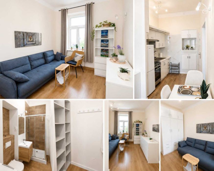 Bezczynszowe jasne mieszkanie | 30 m² | Centrum Kielc
