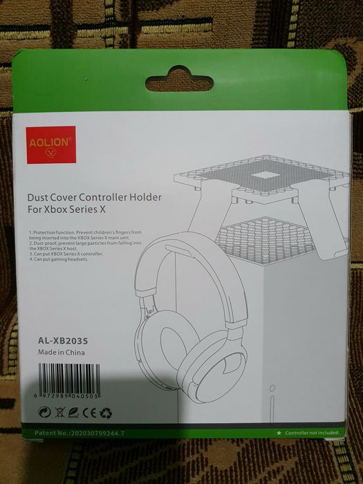 Накладка крышка с держателями геймпадов для Xbox Series X