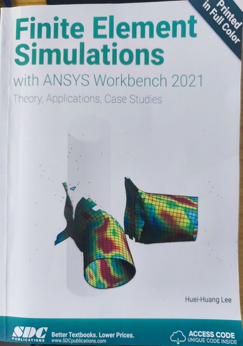 Książka do analizy MES,  ANSYS Workbench 2021