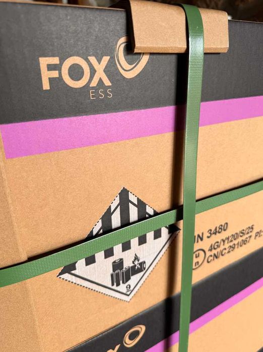 Bateria Solar HV Fox ESS EP12 11.52kWh NOVA c/ fatura 10 Anos Garantia