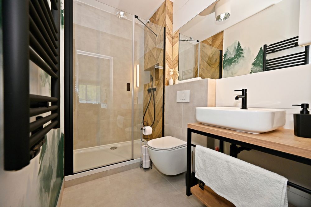 Sauna Apartament Natura Szczyrk 4os Ferie Święta weekend nocleg Beskid