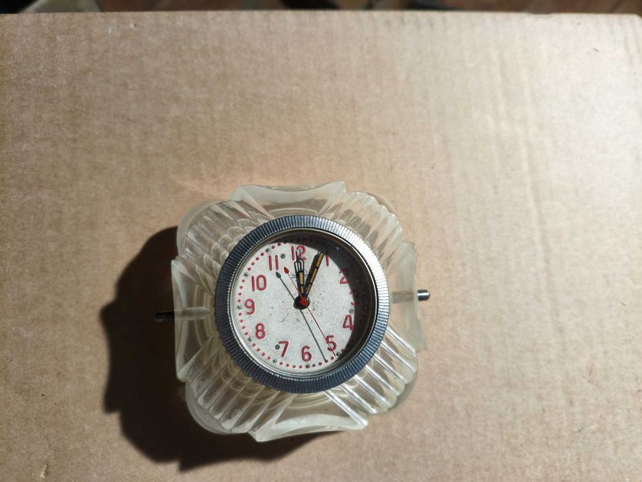 Zegar Majak Jantar Slava Molnia vintage CCCP /ZSRR